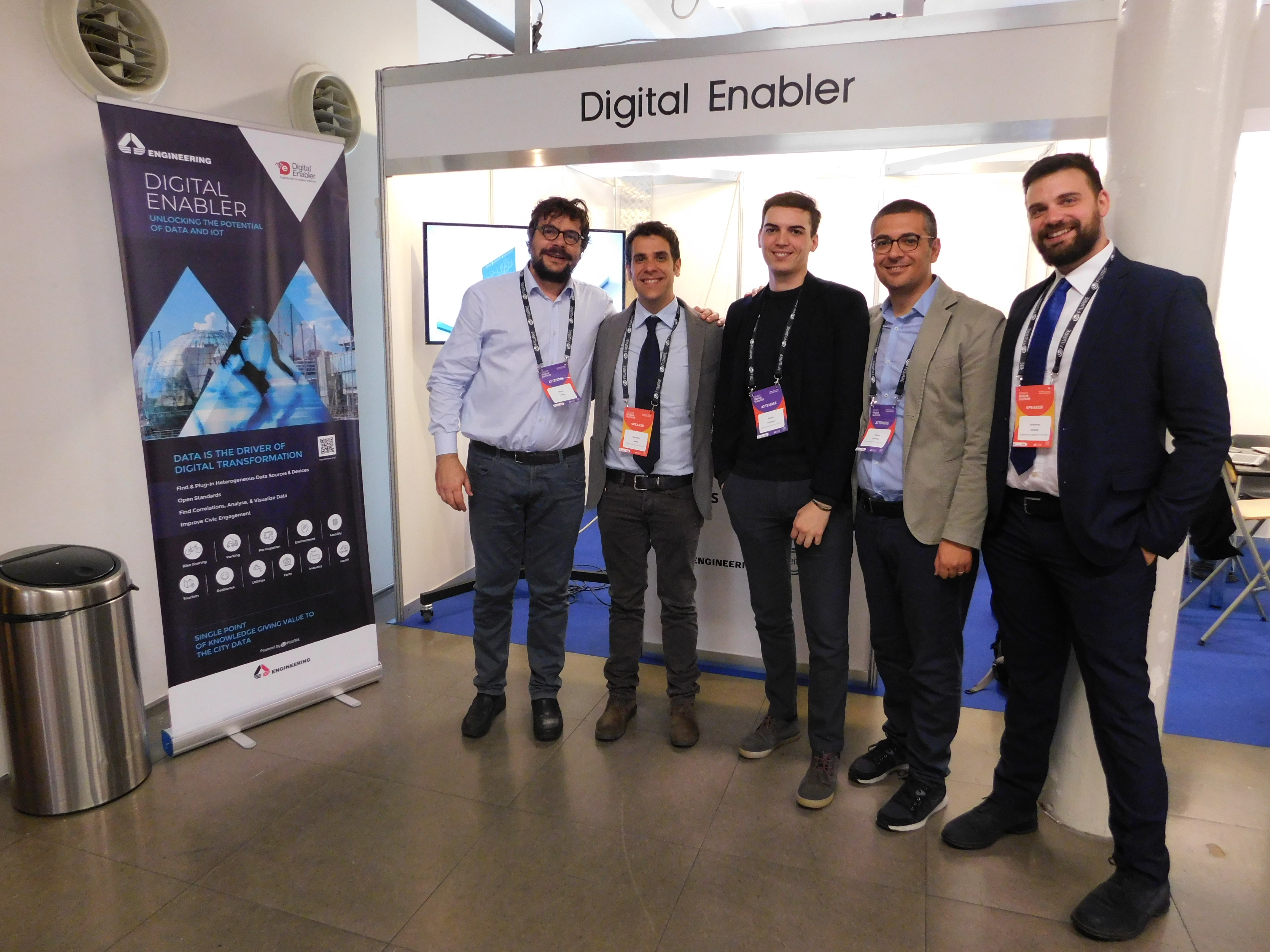 Il Team Engineering al FIWARE Summit di Genova